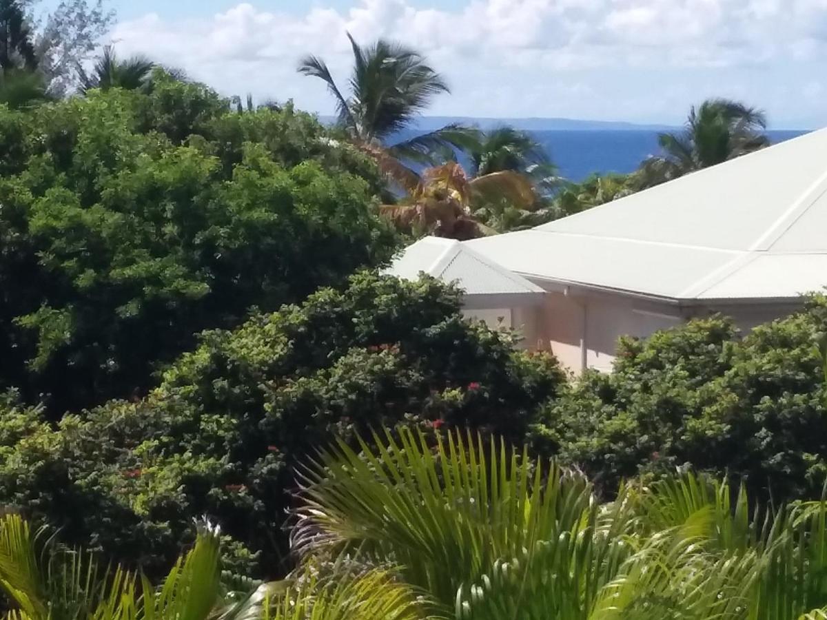 Studio Vue Mer Haut De Villa Anse Des Rochers Saint-Francois (Grande-Terre) Exterior foto