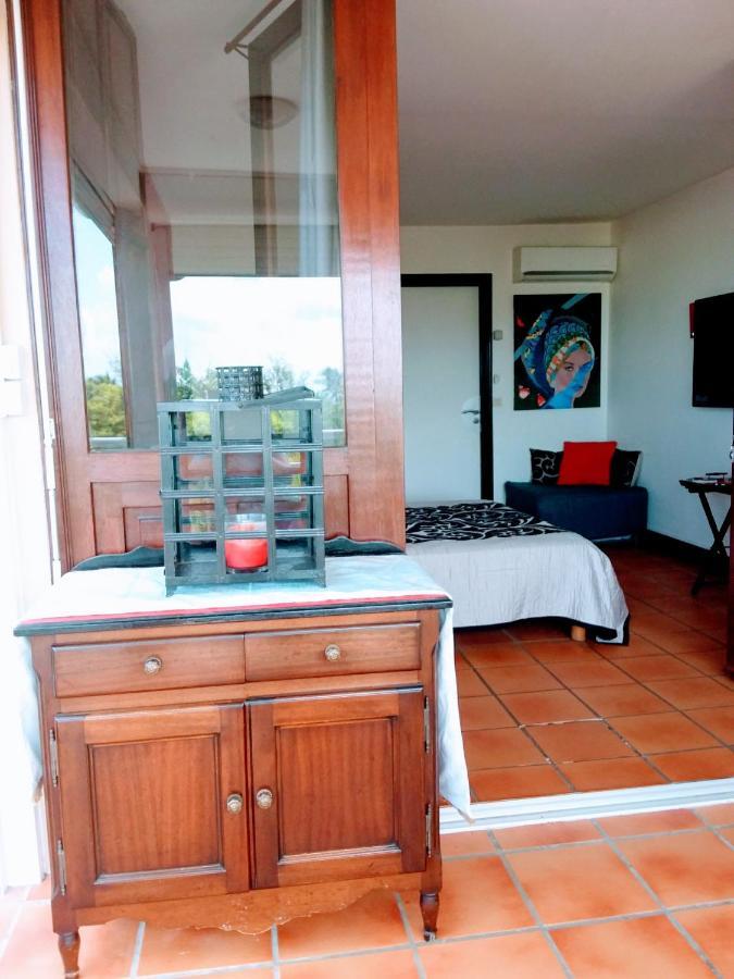 Studio Vue Mer Haut De Villa Anse Des Rochers Saint-Francois (Grande-Terre) Exterior foto